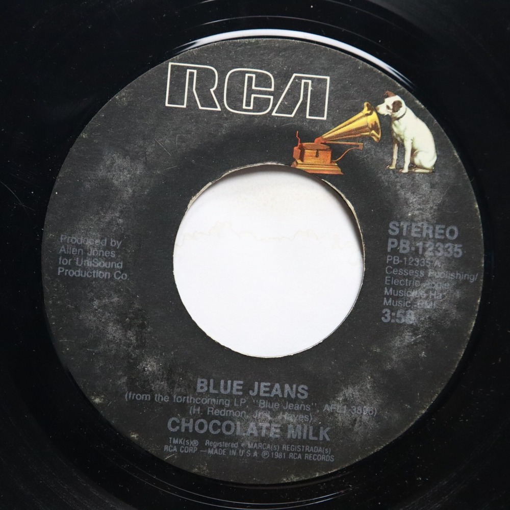 CHOCOLATE MILK - BLUE JEANS / DAWN - SOUL‎ 45